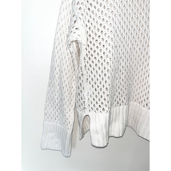 ABERCROMBIE & FITCH Crochet Open Front Knit Cardigan $70 Sweater NWT | Medium - Picture 6 of 14